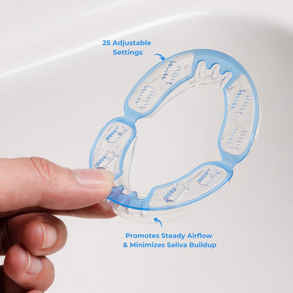 QuietLab Pro Anti-Snoring Mouthpiece - Adjustable Snoring Mouth Guard, Orthodontist Designed, No Boiling Required - BPA-Free Medical Grade - Designed for Nighttime Snoring Control